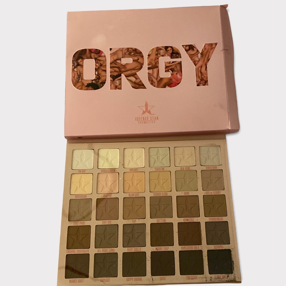 Jeffree Star Orgy Palette brand new never used